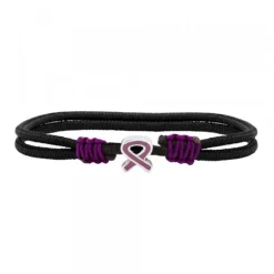 Pulsera Lazo Morado Concienciación Violencia de Género