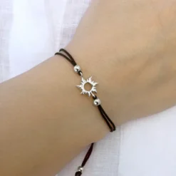 Pulsera Mountain Plata de Macramé