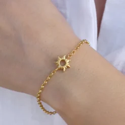 Pulsera Mountain Plata Dorada