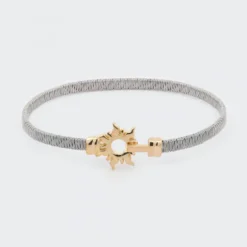 Pulsera Mountain Rígida Acero Bicolor