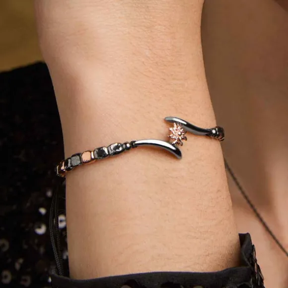 Pulsera Tximist de Plata Bicolor