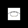 Pulsera Zero Oro 18kt. y Macramé