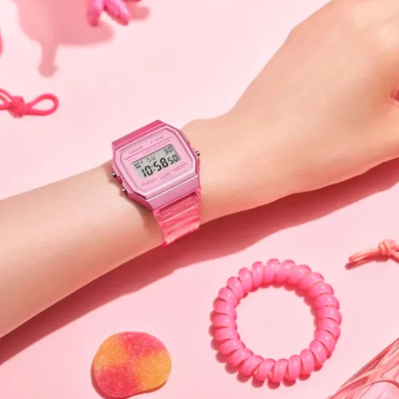 Reloj Casio F-91WS-4EF Rosa