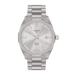 Tissot PRC100 Solar Quartz 39mm Esfera Gris